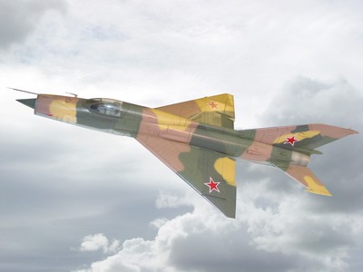 MiG-21 魚床式戰鬥機  Fishbed